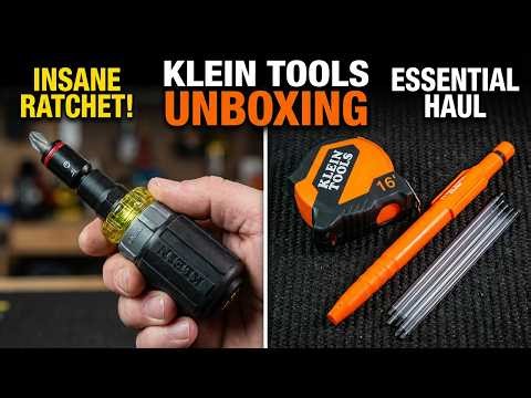 Klein Tools Haul - The 7-in-1 Ratcheting Screwdriver is INSANE
