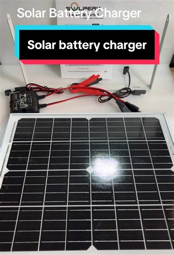 SOLPERK Solar Battery Charger Review and Features