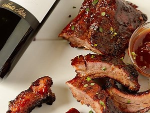 Grilled Red Wine BBQ Pork Ribs - Honest Cooking Recipe