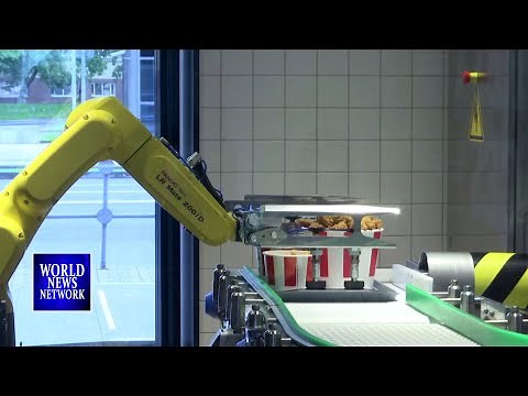 KFC opens first robot only fast food restaurant