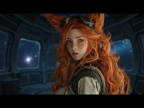 Human Pilot Finds A Stowaway Fox Girl, Unaware She