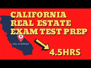 California Real Estate Exam 2025 Questions Answers Study Guide Salesperson 2025 Test
