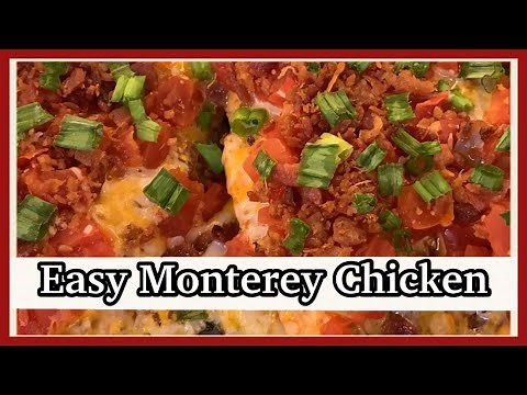 Cook With Me//How To Make Easy Monterey Chicken//2020