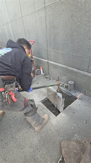 Today we unearthed the house trap and replaced the cleanouts. Afterward, we camera-inspected the sewer line going out to the street and into the warehouse. Another plumber had previously told the customer that the line was broken and needed replacement. Upon inspection, we found that the abandoned line is actually intact — it just needs a thorough hydrojetting, descaling, and snaking to get it flowing properly again. We’ll also be discussing with the customer the possibility of adding a new bath