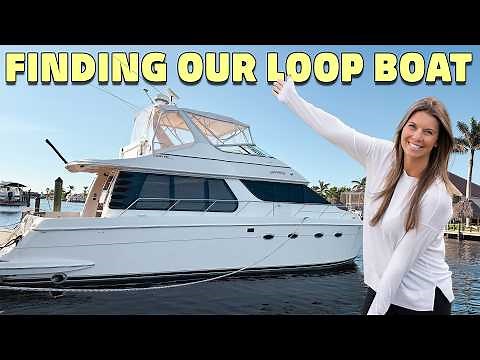 Finding Our GREAT LOOP BOAT! - Touring 5 Different Boats