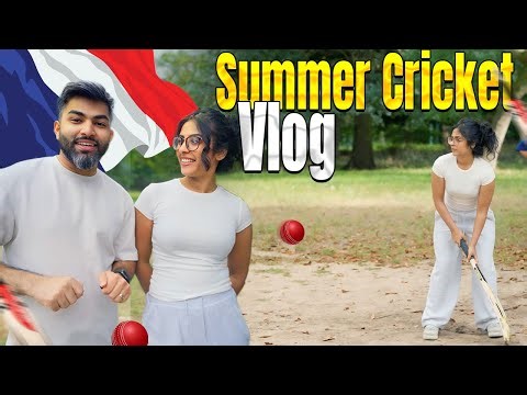Playing Cricket with Friends & Family🏏| Goodbye Summer🍂