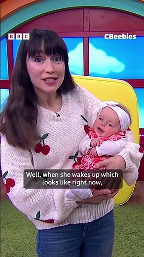 Rebecca and baby Mabel were in the CBeebies House to celebrate Mother’s Day! 🥰