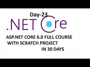Learn ASP.NET Core 6.0 - Full Course for Beginners[Tutorial] in Hindi | Day-23