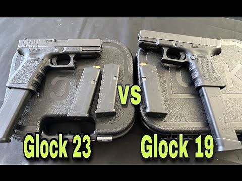 Glock 19 9mm Vs Glock 23 .40