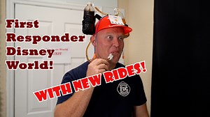 First Responder Disney World with NEW RIDES! | Fire Department Chronicles