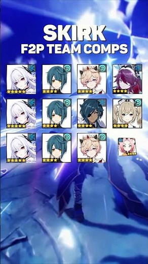 Best Team Comps For Skirk | Genshin Impact