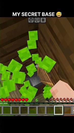 how to build a secrate base in Minecraft #minecraft #gaming #viralshorts