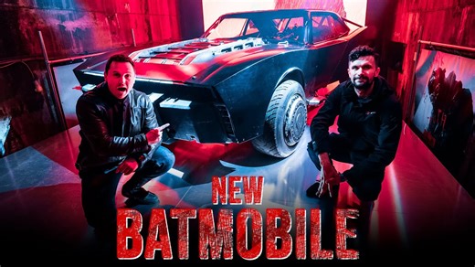 What The New Batmobile Looks Like Up Close