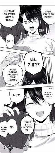 10 - tall girl friend cómic