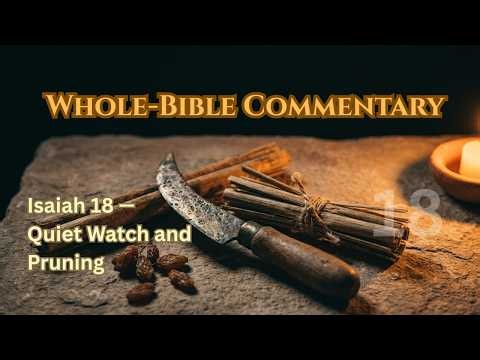 Isaiah 18 Chapter Study — Banners, Pruning, and Tribute