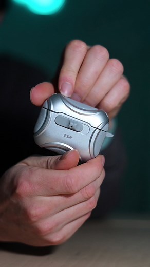 FINALLY, a solution 🫡 Meet the ESR AirPods 3 Case, which have a drop proof lockable mechanism that stops your headphones from flying out everywhere 🔥 #esr #esrairpods #esrairpodspro3case #tech