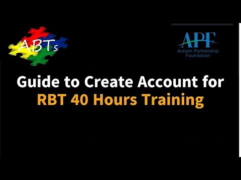 Guide to 40 Hours RBT Training