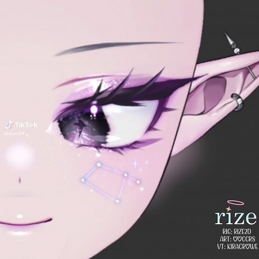 i made this in Live2D #live2d #vtuber #eye #animation #rigging | eyes