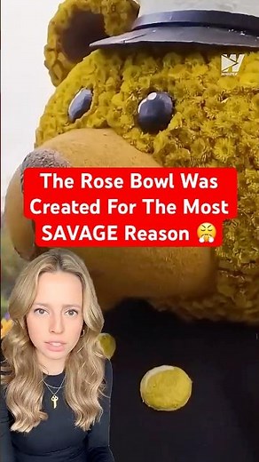 The Rose Bowl Was Created For The Most SAVAGE Reason 😤