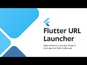How to open external hyperlink or URL from flutter mobile app | url_launcher | 2025