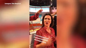 Susanna Reid suffers wardrobe malfunction