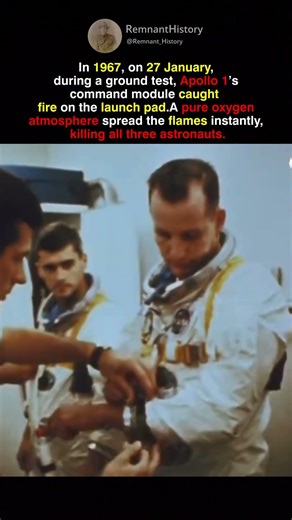 Appolo's 1 command module CAUGHT FIRE on THE LAUNCH PAD
