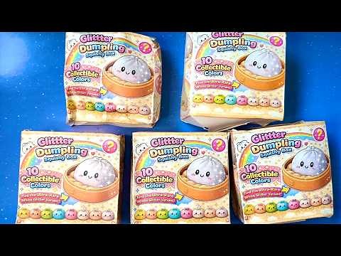 🥟 ASMR Squishy Dumpling Unboxing! So Satisfying 😍