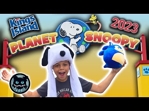 Kings Island Planet Snoopy 2023 – Ride & Area Overview