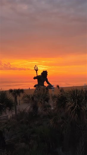 VB Sunrise on Instagram: "Woke up to greatness this morning. Hopefully you were able to catch it because it didn’t last long 🌅"