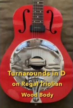 Slide Guitar turnarounds: Five different guitars Five different turnarounds in Open D tuning DADF#AD