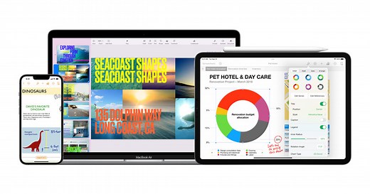 Apple 为 iWork 效率 app 套装推出新功能