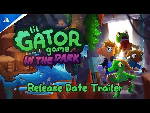 Lil Gator Game - In the Dark Release Date Announcement | PS5 & PS4 Games