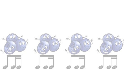 Musical Fruits - Rhythm Syllables Clap-Along