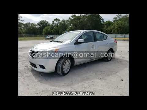 3N1CN7AP0CL898497 Nissan Versa S 2012 2012