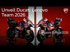 Ducati Lenovo Team 2026 Unveil