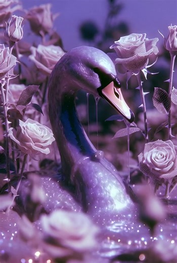 Swans and fairytales now available for your pleasure #gothgirl ##gothichome #gothbooktok #gothicfairy #darkromance