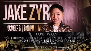39K views · 949 reactions | Jake Zyrus invites you to watch ' I Am Jake Zyrus' at the Music Museum with special guests KZ Tandingan, Klarisse de Guzman, Young JV and Boyband PH. | Philippine Concerts | Facebook
