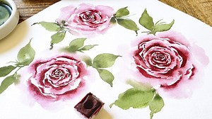 Loose Watercolor Roses: Learn to Paint 5 Easy Roses with Watercolor | Petals by Priya Watercolor | Skillshare