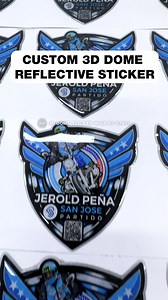 WE MAKE 3D DOME STICKER FOR YOUR LOGO LAYOUT NOT INCLUDED (Please make sure to provide your own logo or design.) WE HAVE DIFFERENT MATERIAL FOR 3D DOME STICKER ✅PREMIUM VINYL WHITE ✅HOLOGRAPHIC ✅3M REFLECTIVE STICKER Send a message for inquiries. WEBSITE ORDER: DZNYO.COM FB DIRECT ORDER: M.ME/DZNYO2021 ✅ FREE SHIPPING FOR 3 SHEET MINIMUM ORDER ✅ DIE-CUT (MACHINE CUT) ✅ WATER-PROOF/WEATHERPROOF ✅ LAMINATED TO GLOSSY ✅ ECO-SOLVENT INK We are DTI and BIR registered! 📝💼 We used high-end machines f