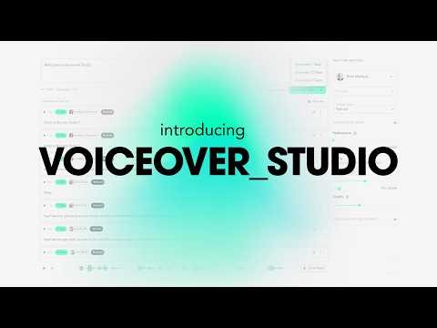 Introducing Voiceover_Studio
