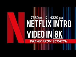 NETFLIX INTRO 10 LOOPS 8K VIDEO