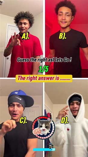 how much did you get right ? ✅ #asl #signlanguage #learnasl #learnontiktok #esl
