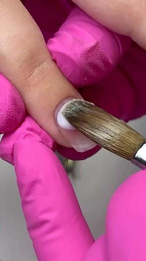 5 Manual Training (PDF): https://blog.grwhistoria.com/aff/acrylic-nails-manual-us Nails Art Beautiful design with translucent acrylic #nails #nailart | GrwHistoria | Facebook