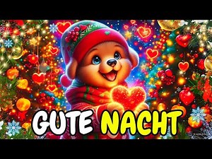 ⭐Ich wünsche dir eine gute Nacht⭐🌛⭐und schöne Träume ~ Grußvideo zum Teilen und Versenden💌