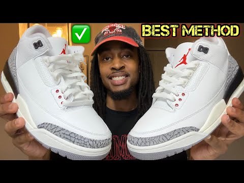 HOW TO LACE JORDAN 3 For The Best On Foot Look