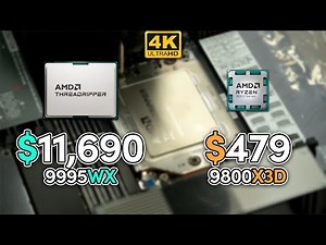 $11690?!! RYZEN THREADRIPPER PRO 9995WX Performance Test | UHD(2160P) Test in 14 games