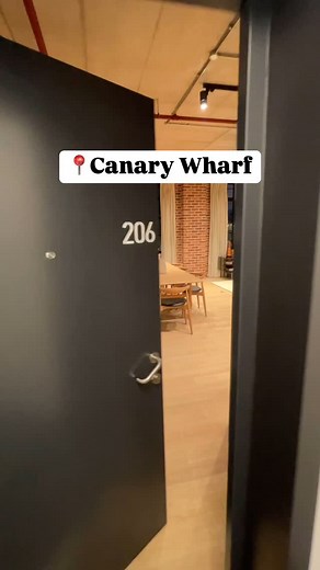 Property London on Instagram: "Check out these stylish loft apartments in a warehouse-style building, featuring exposed concrete ceilings and brick walls. Watch the full tour on our YouTube channel. #propertylondon #interiordesign #canarywharf"