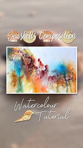 1.1K views · 28 reactions | Fabulous new online tutorial. Create a fascinating seashell scene using a variety of texture effects. Many terrific watercolour techniques and tips are included in my demonstration. Also see the additional free film to work from as a starting point for beginners #jeanhainesonlineartschool #jeanhaineswatercolours #art #artist #watercolour #watercolor #inspiration | Jean Haines Watercolours | Facebook