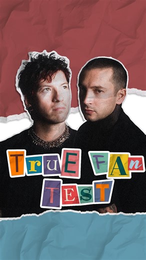 Less than a week to go until the Twenty One Pilots film ‘More Than We Ever Imagined’ hits the big screen. We ventured out to Camden to find fans of Tyler and Josh’s. How would you do under this pressure? Read what Tyler and Josh had to say about ten years of Blurryface in last year’s interview in issue 315 alongside never before seen photos from the band’s archive. Shop now: https://rocksound.lnk.to/qfIEmmQY #twentyonepilots #blurryface #morethanweeverimagined #truefantest | Rock Sound