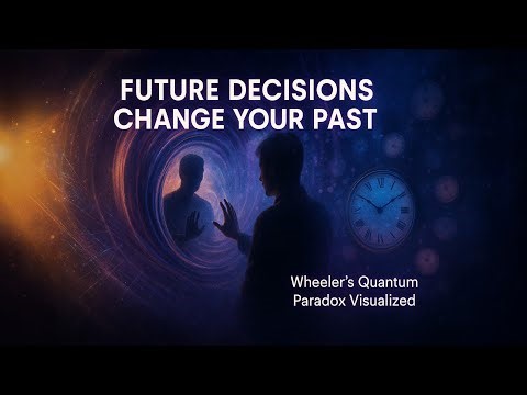 Future Decisions Change Your Past: Wheeler’s Paradox Explained